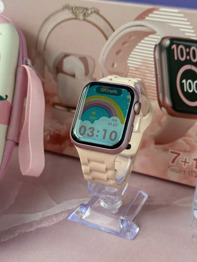  SET SMART WATCH RELOJ INTELIGENTE Y AUDIFONOS K11-COMBO MINI 