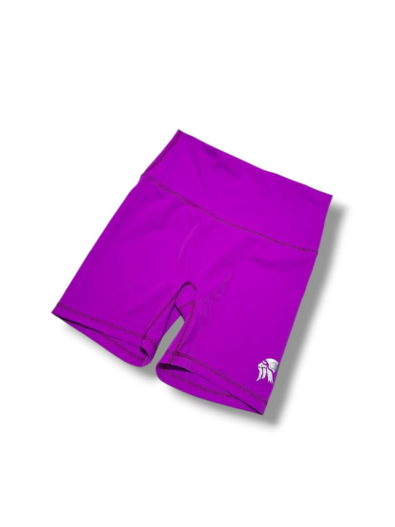 Short sin costura delantera tiro alto Lycra