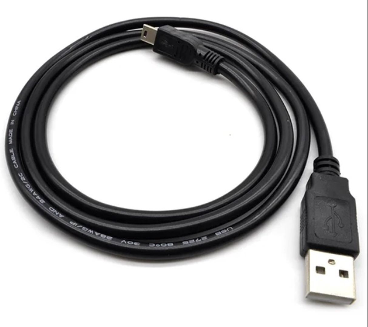 Cable 5 pines mini USB