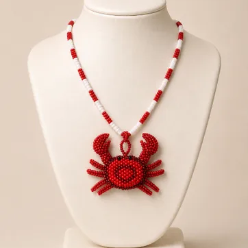 Imagen del producto Collar mostacilla Cangrejo