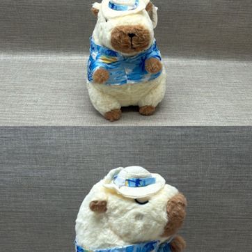 Imagen del producto CAPIBARA BEIGE CON ACCESORIOS 23 CM