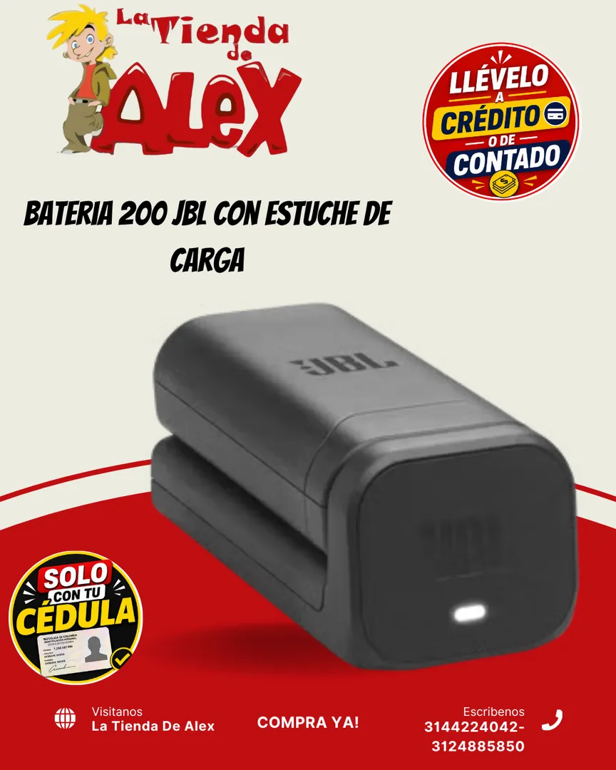 Bateria 200 JBL con Estuche de Carga