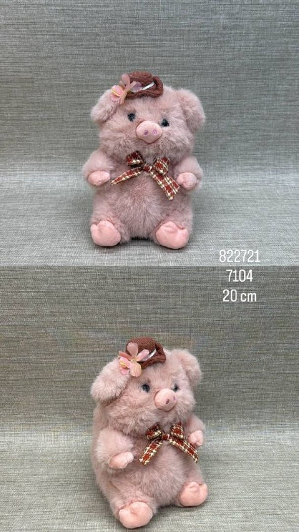 CERDITO PELUDITO 20 CM