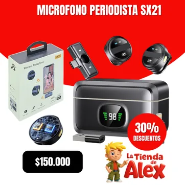 Imagen del producto microfono periodista sx21
