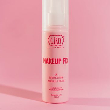Imagen del producto makeup fix fijador de maquillaje girly 125ML