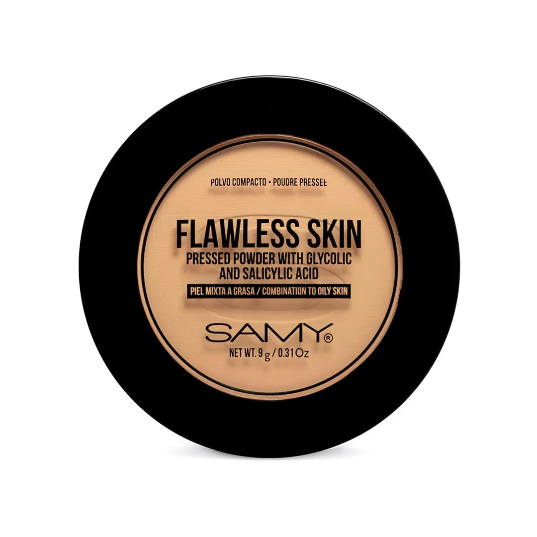 POLVO COMPACTO PIEL MIXTA A GRASA SAMY
