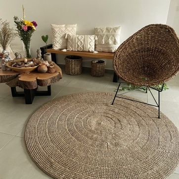 TAPETE REDONDE FIQUE - imagen 1