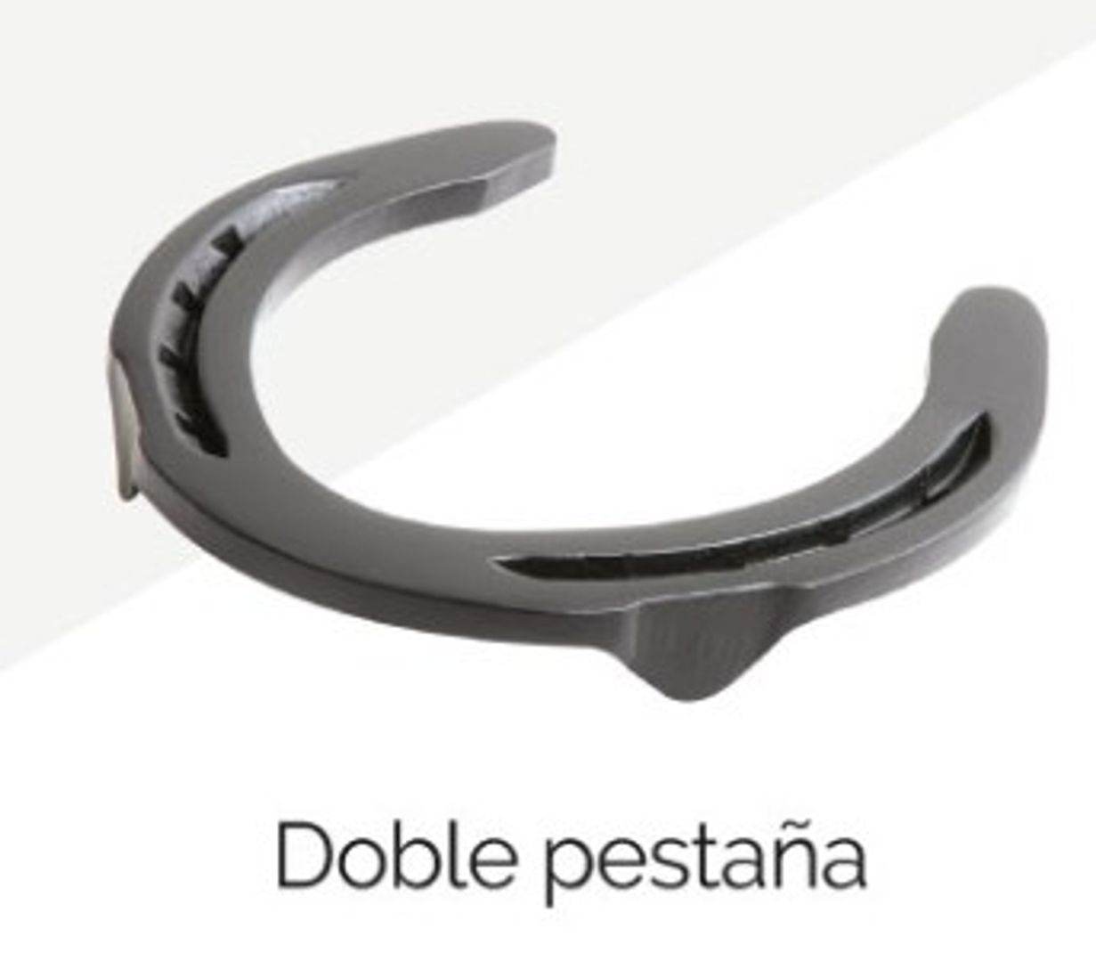 HERRADURAS 33 DOBLE PESTAÑA x 4 Unidades