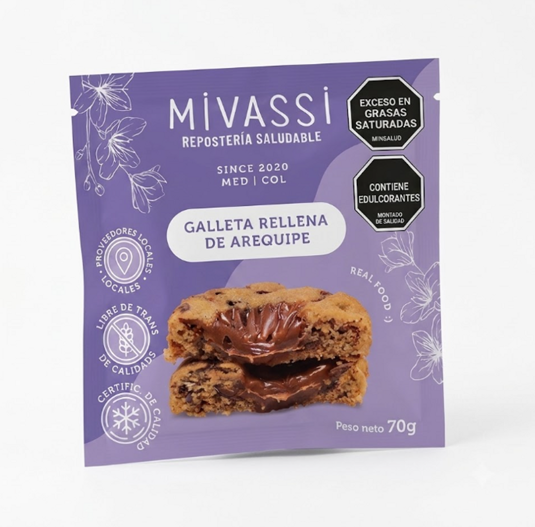 GALLETA RELLENA AREQUIPE MIVASSI