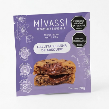 Imagen del producto GALLETA RELLENA AREQUIPE MIVASSI