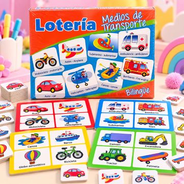 Imagen del producto Lotería medios de transporte 