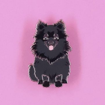 PIN POMERANIA NEGRO - imagen 1
