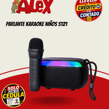 Imagen del producto PARLANTE KARAOKE NIÑOS S121