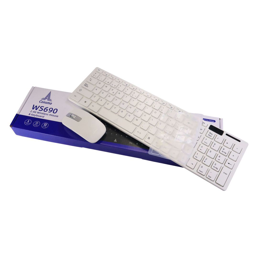 Combo Mouse y teclado inalámbrico Consmo
