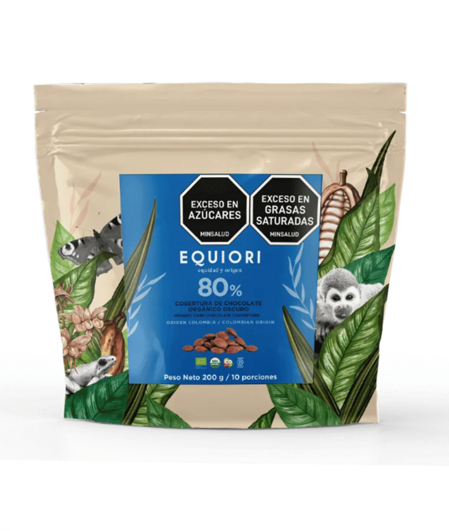 EQUIORI COBERTURA AL 80% X 200GR