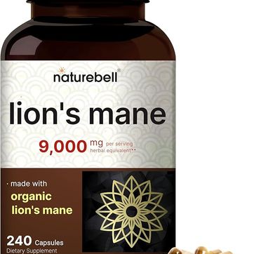 Melena de Leon 9,000 mg 240 Capsulas Naturebell - imagen 1