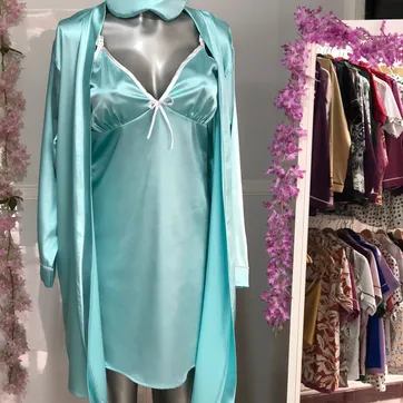 Vestido celeste - Post parto  - imagen 1