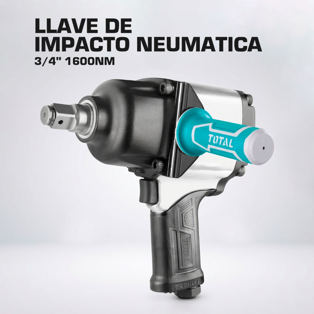 LLAVE DE IMPACTO NEUMATICA 3/4" (19MM) 1600NM