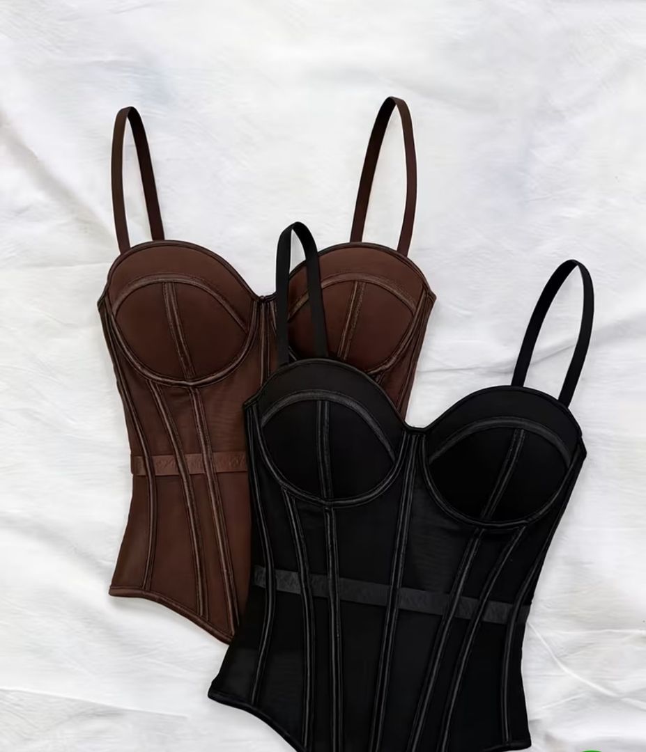 COSERT CAFE Y NEGRO TALLA (S)