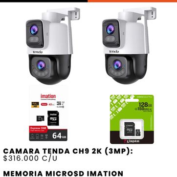 Imagen del producto KIT WIFI TENDA DOBLE LENTE X2 EXTERIOR