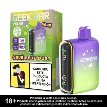 Imagen del producto Geek Bar Pulse Sour Blue Dust 15.000 Puffs