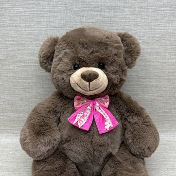 Imagen del producto OSO CON MOÑO ROSADO 50 CM