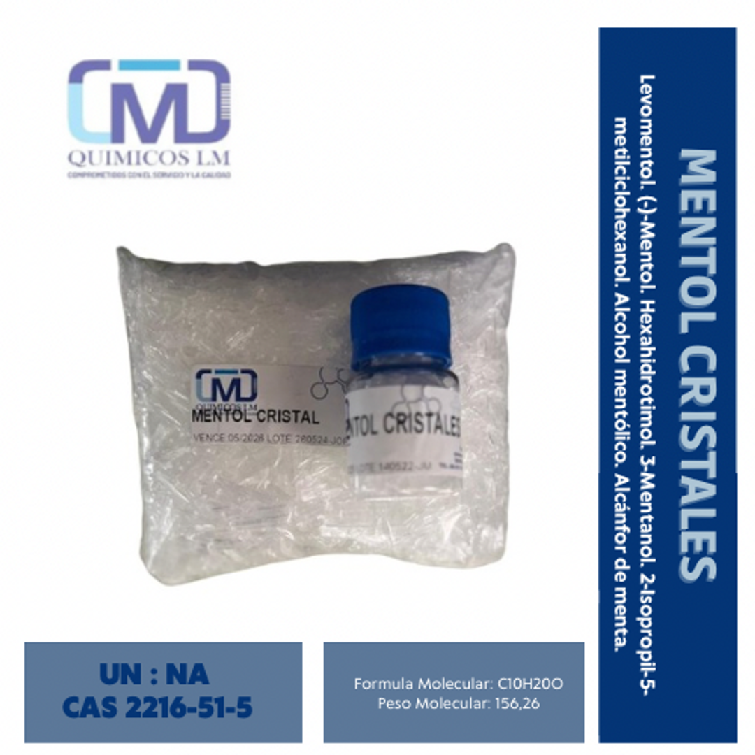 MENTOL CRISTALES 