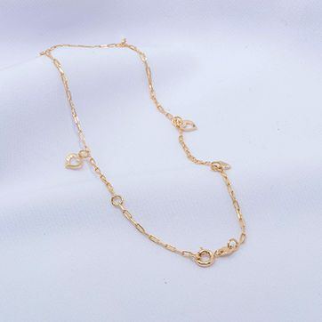 Imagen del producto TOBILLERA SILUETA CORAZONES X 5 25CM 709101A206