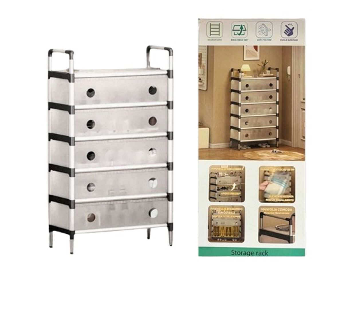 ZAPATERO CON TAPA MEMBRANA 