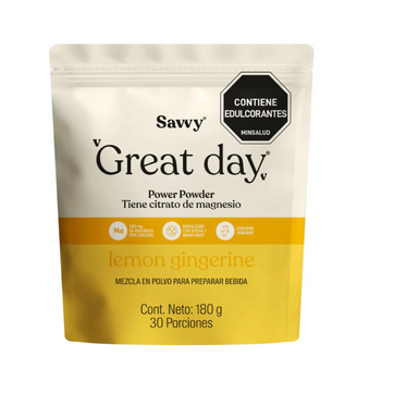 Imagen del producto GREAT DAY LEMON GINGERINE X 180 GR SAVVY
