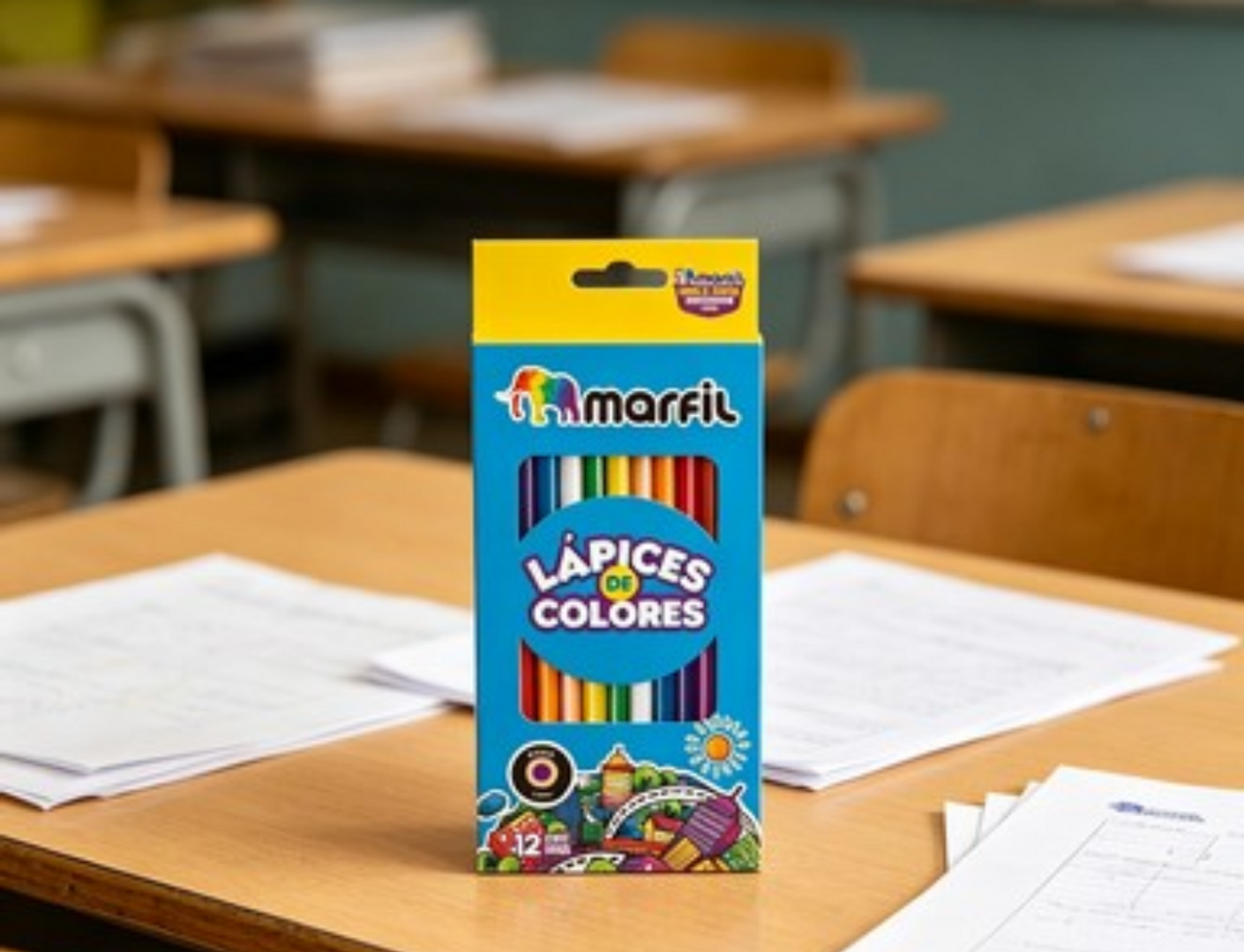 COLOR LARGO X12 UNIPUNTA  -MRF