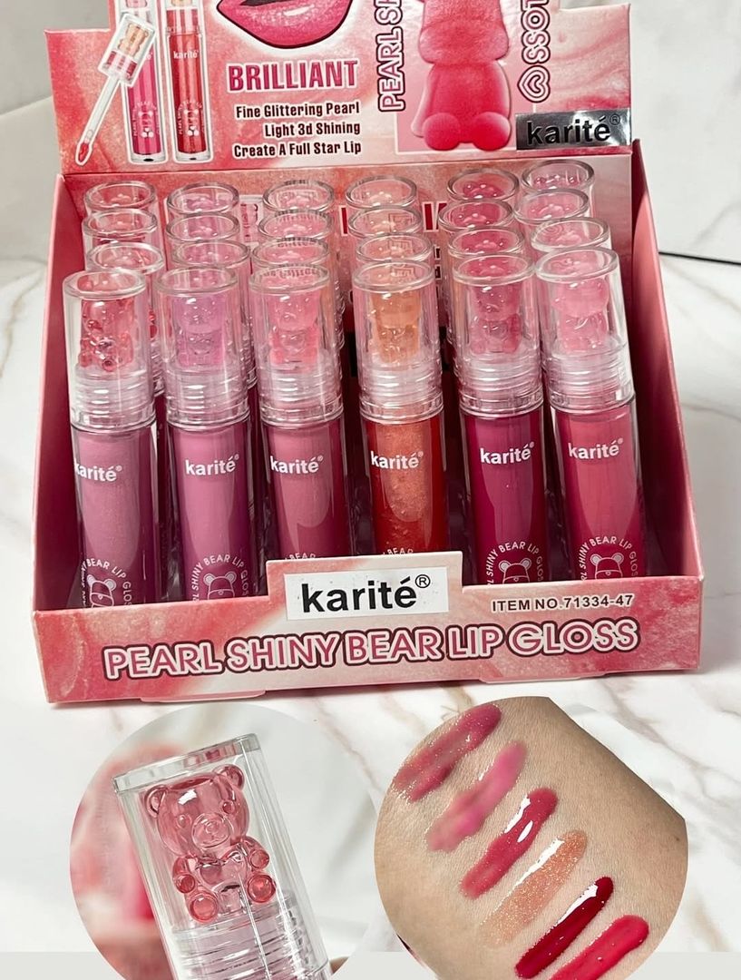 67A- LIP GLOSS CON COLOR  BEAR TAPE 2 