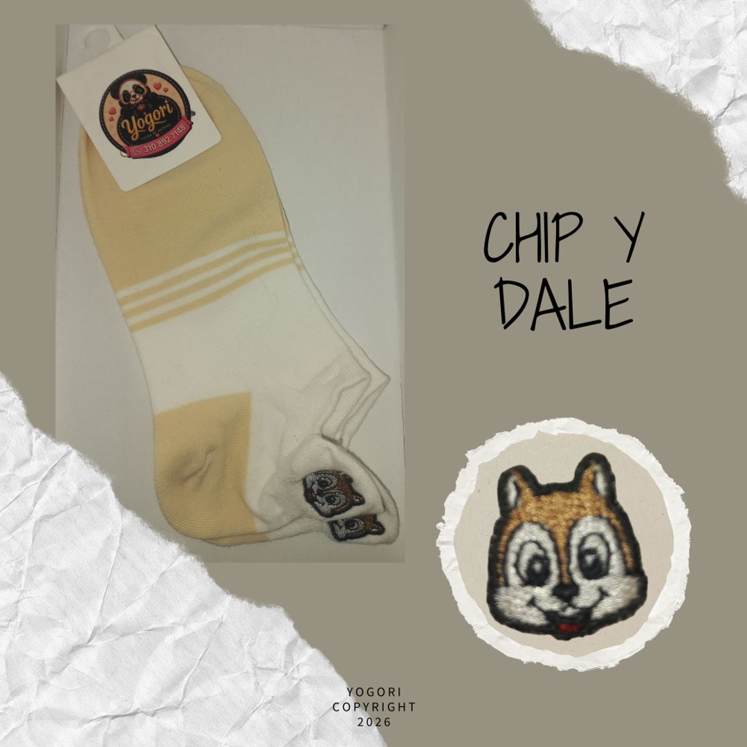Medias de Chip y dale