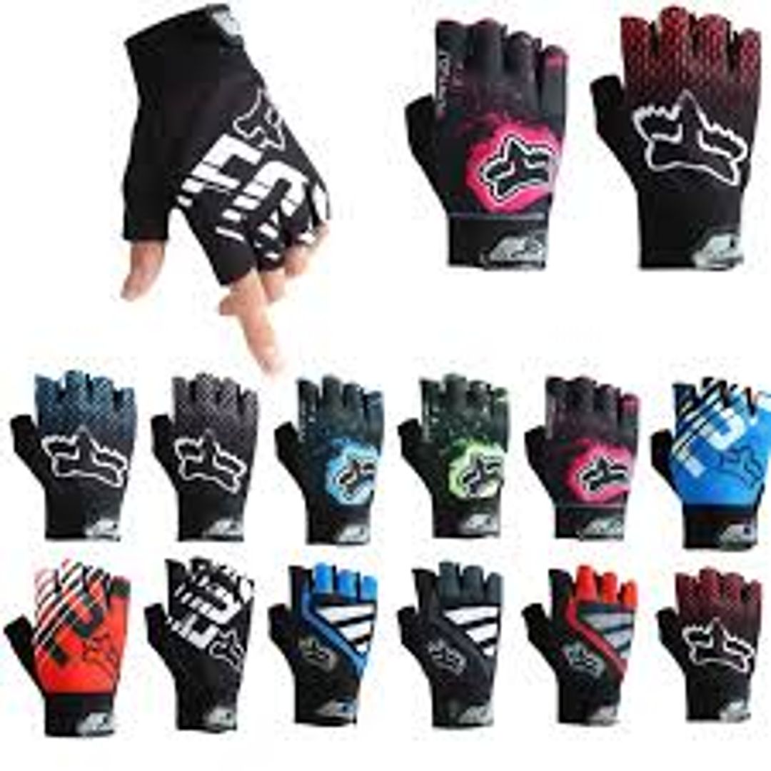 Guantes Medio Dedo – Talla Única para deporte, moto y ciclismo