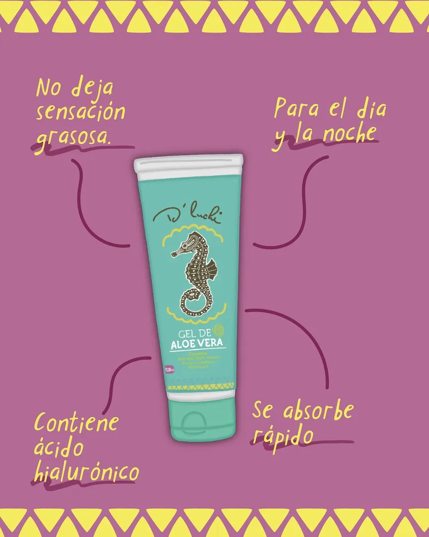 Gel de Aloe Vera 120ml DLUCHI