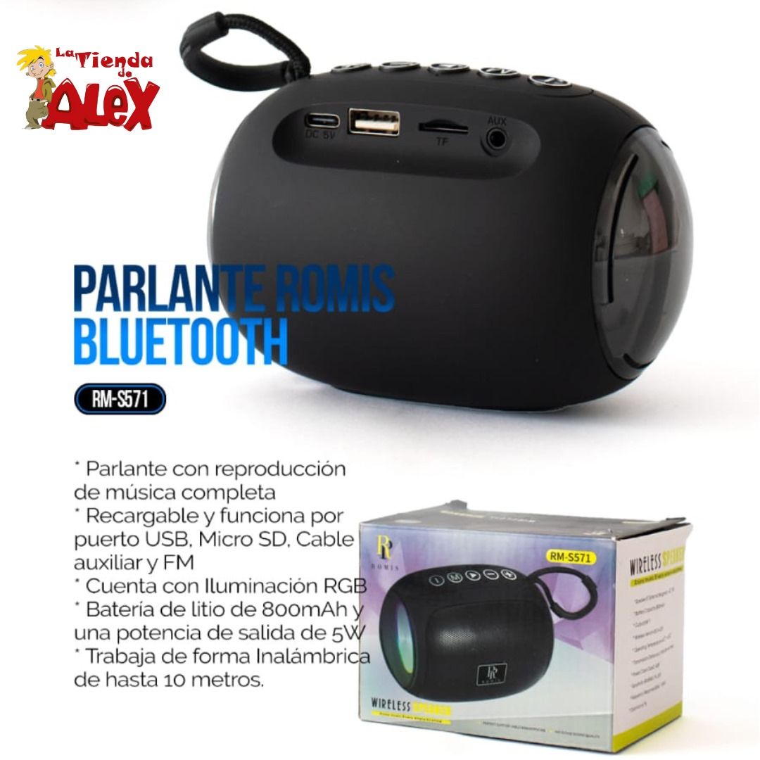 PARLANTE ROMS BLUETOOTH RM-S571