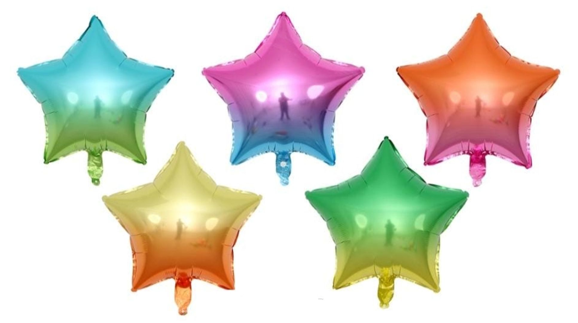 GLOBO FOIL ESTRELLA 9' DEGRADE SURTIDO 