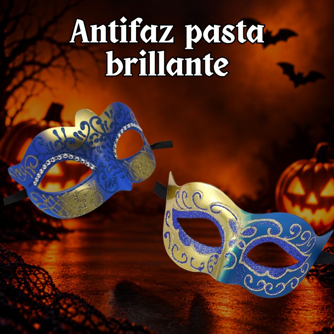 Antifaz pasta brillante