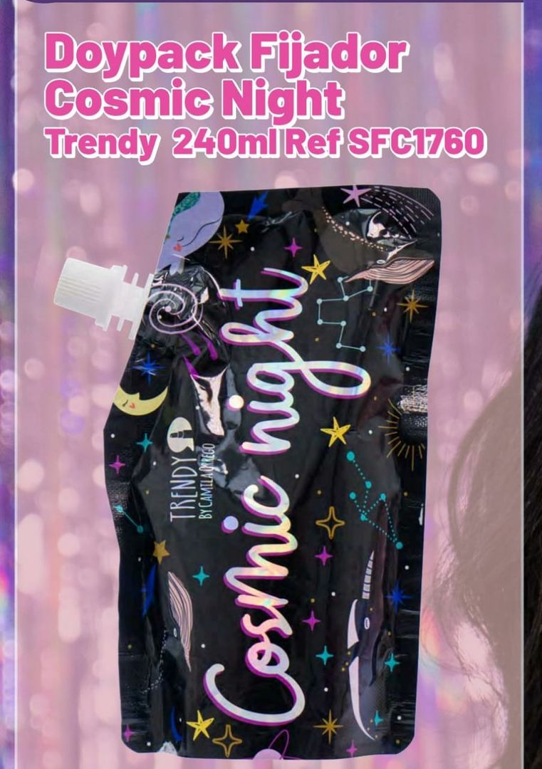 Doypack Fijador Trendy Cosmic Night 240ml Ref SFC1760