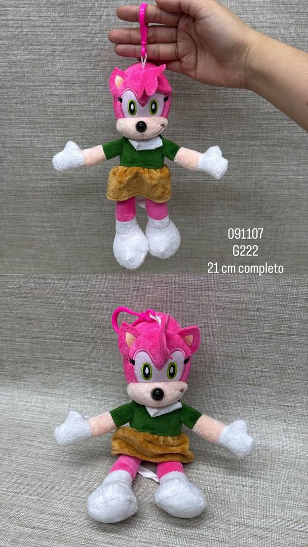 LLAVERO DE FAMILIA DE SONIC 21 CM