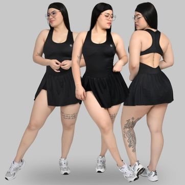 Vestido con abertura - imagen 1