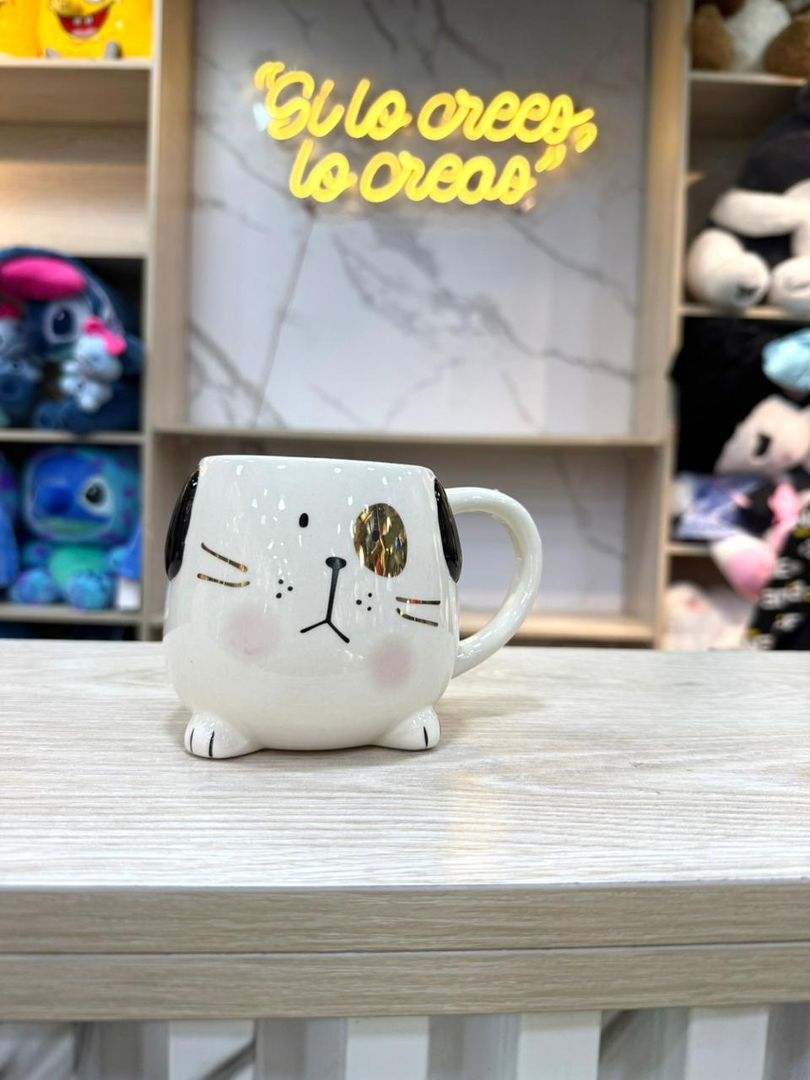 MUG PERRO OJO DORADO
