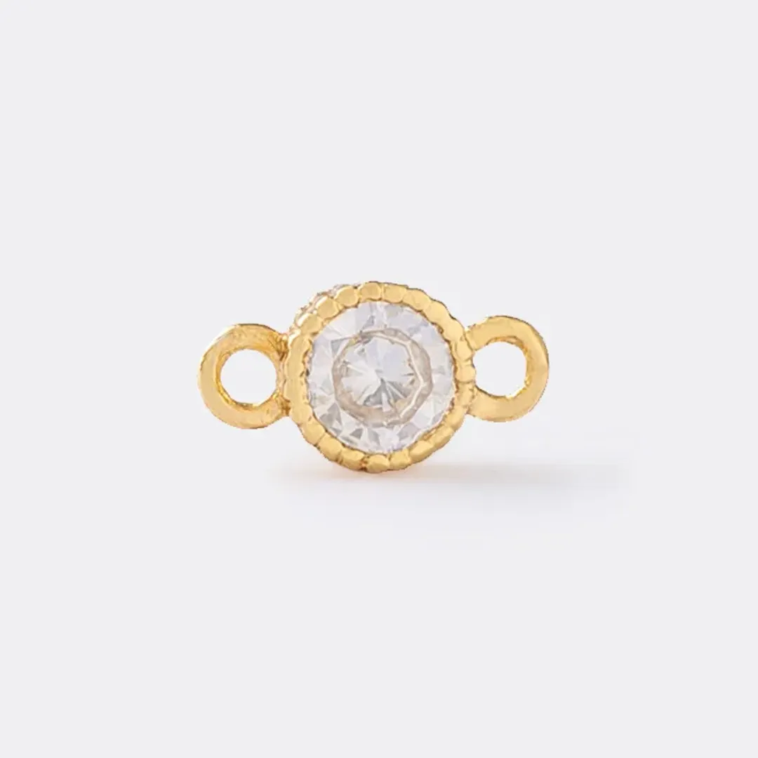 Herraje Circonia Redonda Cristal