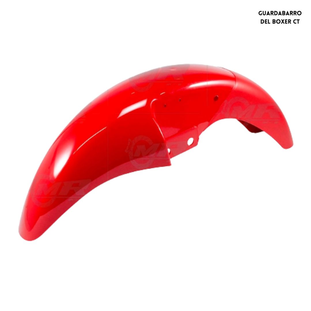 GUARDABARRO DEL BOXER CT100 ROJO