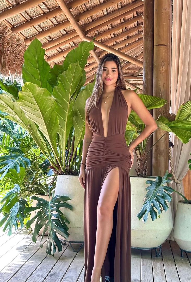 Vestido Canela