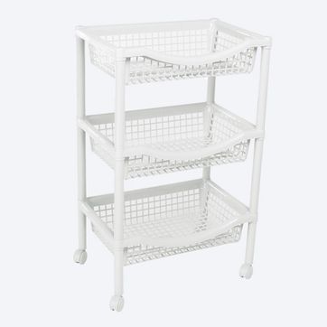 CANASTA MOVIL RECTANGULAR 7083 BLANCA RIMAX	 - imagen 2