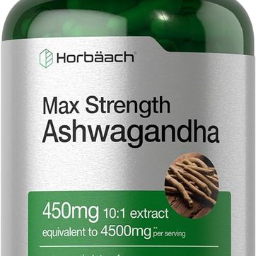 Ashwagandha 450mg 120 cap Horbaach - imagen 1