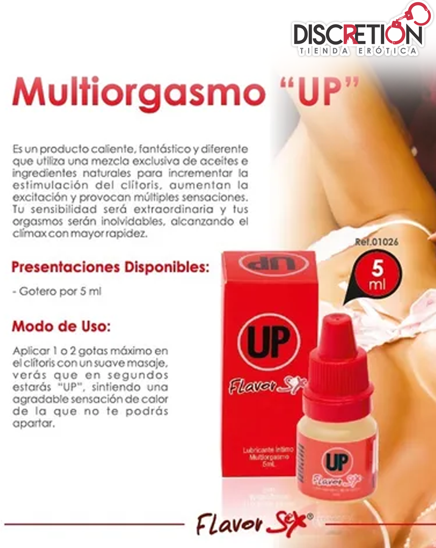 MULTIORGASMO UP GOTAS 5 ML