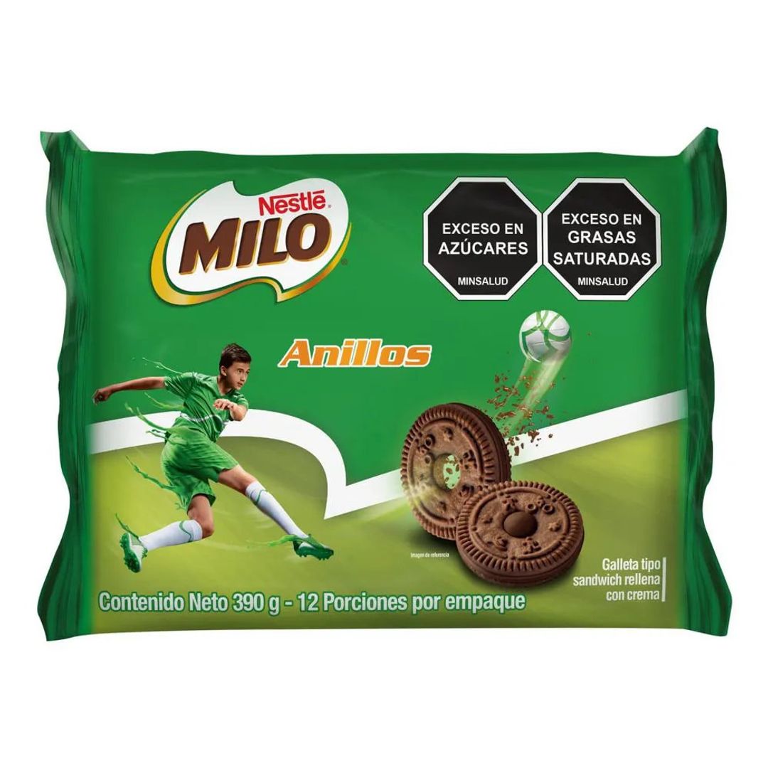 GALLETAS MILO ANILLOS PG12 LL14