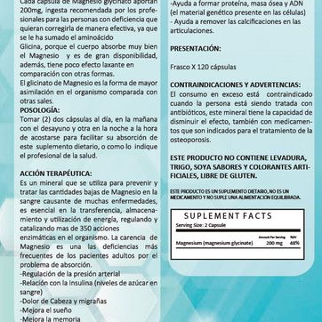 GLYCINATO DE MAGNESIO - imagen 2